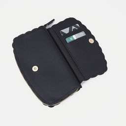 Кошелёк на молнии, цвет чёрный - Simaland фото 6