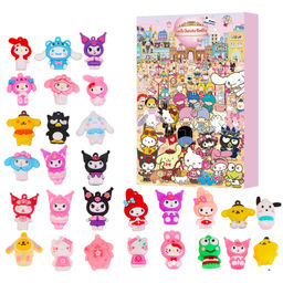 Подарочный набор с 24 окошками с сюрпризами "Китти и друзья" 9046708