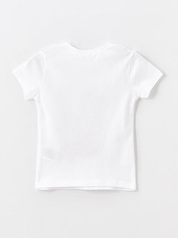 Bisiklet Yaka K?sa Kollu Kukuli Bask?l? Erkek Bebek Ti??rt - Waikiki фото 2