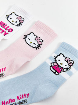 Hello Kitty Desenli K?z ?ocuk Soket ?orap 5li - Waikiki фото 2