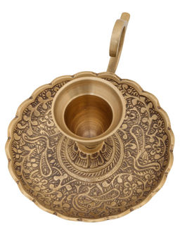 Подсвечник № П231008/2 (антик) 2шт/упак - Ганг фото 2