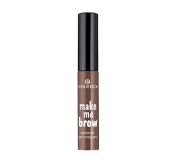 essence Гелевая тушь для бровей Make me brow eyebrow gel mascara, 02 темно-коричневый 3,8 мл