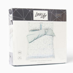 Постельное бельё LoveLife дуэт Summer day 143х215см-2шт,225х240см,50х70см-2шт, жатка, 100% п/э, 100гр/м2  фото 5