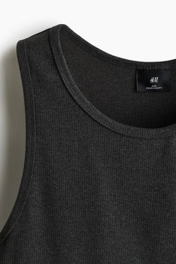 Camiseta sin mangas en canal? Slim Fit - H&m фото 5