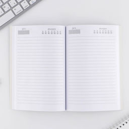 Подарочный набор, ежедневник А5, 80 листов и эко ручка Самая нежная. С 8 Марта