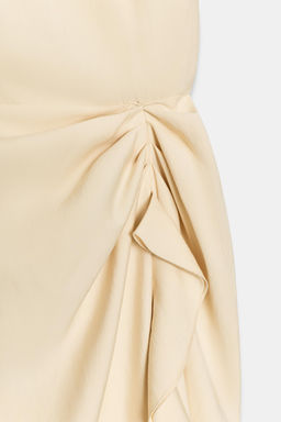 VESTIDO MIDI VOLANTES ZW COLLECTION / Crudo medio - Zara фото 9