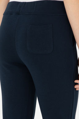 Женские спортивные штаны U.S. Polo Assn темно-синие хлопок  фото 12
