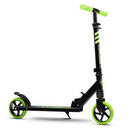 Самокат детский ROCKET, алюминиевый, колеса PU, 145 мм, зелёный