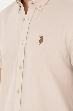 Мужская каменная рубашка с короткими рубашкой скидка в корзине - U.s. polo assn фото 7