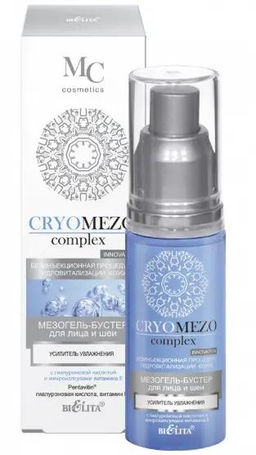 Белита CryoMezoсomplex МезоКрем-бустер д/л Увлаж. 72ч+Лифт.овала лица 40-50 лет (50мл).15