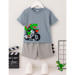 Комплект футболка кулирка, шорты интерлок 7360900506