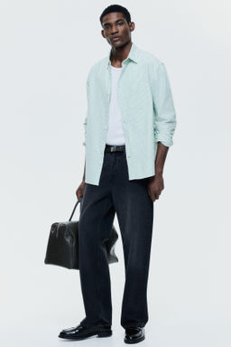 Camisa Oxford Regular Fit - H&m фото 15