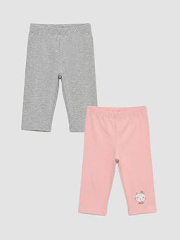 Bask?l? K?z ?ocuk Tayt 2li