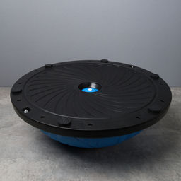 Полусфера балансировочная BOSU 46см Woohooo Curls эспандер, насос/ синий / B46Cu-B/ уп5 - ГалеонТрейд фото 5