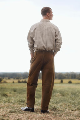 LIMITED EDITION STRUCTURED TROUSERS WITH BELT - Zara фото 3