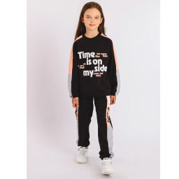 Костюм спортивный футер 2х нитка петля 8041300103 8041300103 купить оптом по цене 887 ?| Фабрика детской одежды Юлла - Youlala фото 13