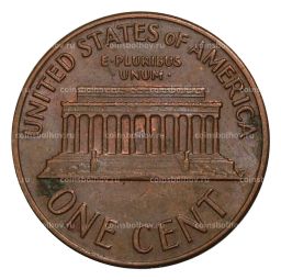 1 цент 1972 года D США