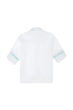 Мятная рубашка с длинным рукавом для мальчика - U.s. polo assn фото 3