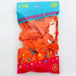 Воздушные шары латексные 12" «9 Мая», 50 шт.