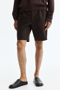 Pantal?n corto en mezcla de lino Relaxed Fit - H&m фото 9