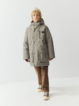 Парка демисезонная Олива 7+ - Bungly фото 3