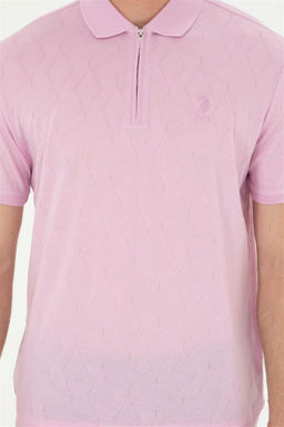 U. S. Polo Assn / Мужская розовая футболка - U.s. polo assn фото 6