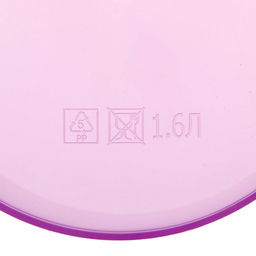 Кашпо «Цветы», 1,6 л, 14 х 14 см