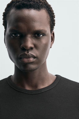 TEXTURED JACQUARD T-SHIRT - Zara фото 45