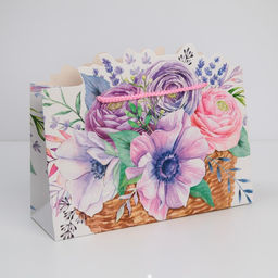 Пакет подарочный, упаковка, Чудесный день, 30?23?10 см