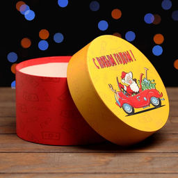 Подарочная коробка "С новым годом, детка", 15 х 15 х 10 см