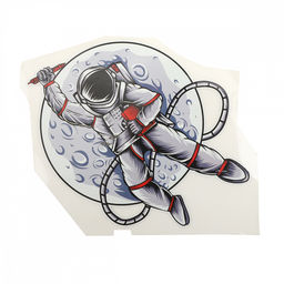 Термотрансфер арт.TBY.1340.1 Космос 19х16,5см, уп.10шт