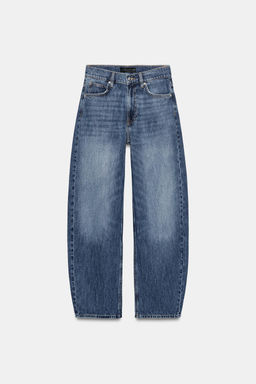 JEANS Z1975 BARREL HIGH-WAIST - Zara фото 8