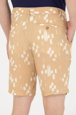 U. S. Polo Assn Мужские шорты из ткани светло-коричневого цвета - U.s. polo assn фото 7