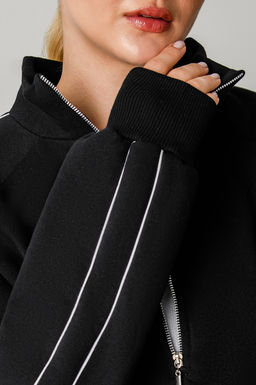 Арт. 2914 Костюм с начесом женский 44-52 (5 шт) Цвет:черный