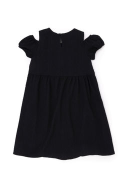 Черное тканое платье для девочки - U.s. polo assn фото 2