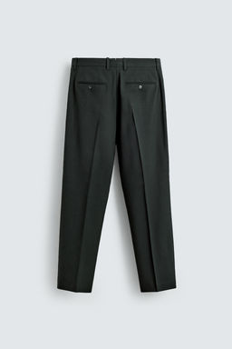 WOOL BLEND SUIT TROUSERS - Zara фото 14