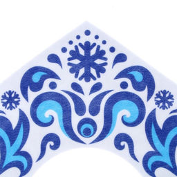 Кокошник карнавальный Снежная принцесса, фетра