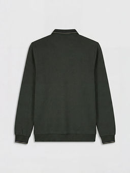Polo Yaka Erkek Sweatshirt