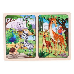 Пазлы Прогулка в зоопарке - Лесная мастерская фото 3