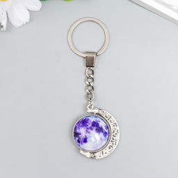 Брелок для ключей на кольце «Земля», крутится, 10×2.5×2.5 см