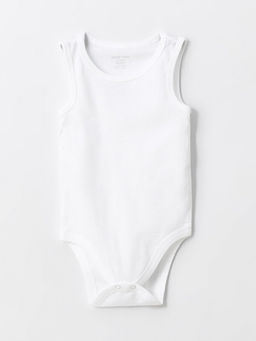 Bisiklet Yaka Basic Erkek Bebek ??t??tl? Bodysuit 2li