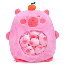 Игрушка -Антистресс "Капибара с мандаринкой"