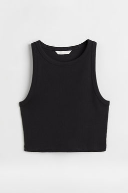 Camiseta cropped sin mangas - H&m фото 4