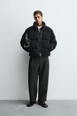 CROPPED FIT PADDED JACKET
