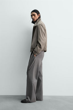 LIMITED EDITION RELAXED FIT HOUNDSTOOTH JACKET - Zara фото 12