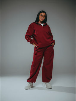 Габриэль брюки женские (бордо)