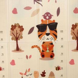 Коврик игровой 180*200*0,8 см Звери