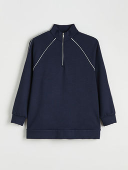 Soft Touch Oversize Kad?n Sweatshirt Tunik