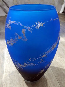 Ваза Ст 24см Клавдия Паутинка-3 большая 2701522112 (286612) /DANIKS/  фото 4