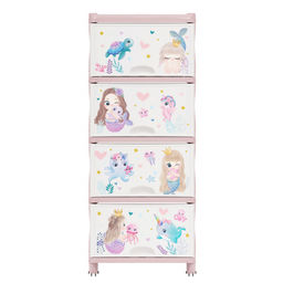 Комод 4-х секционный детский (для девочек) М1240,,